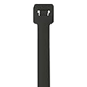 Aviditi 14" UV Cable Ties, Black, 120 lb. Strength, 0.30" Width, Tamper Proof Zip Ties, Outdoor/UV Resistant, Bundle and Organize Wires/Cables