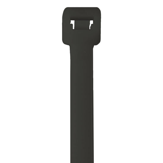 Aviditi 14" UV Cable Ties, Black, 120 lb. Strength, 0.30" Width, Tamper Proof Zip Ties, Outdoor/UV Resistant, Bundle and Organize Wires/Cables