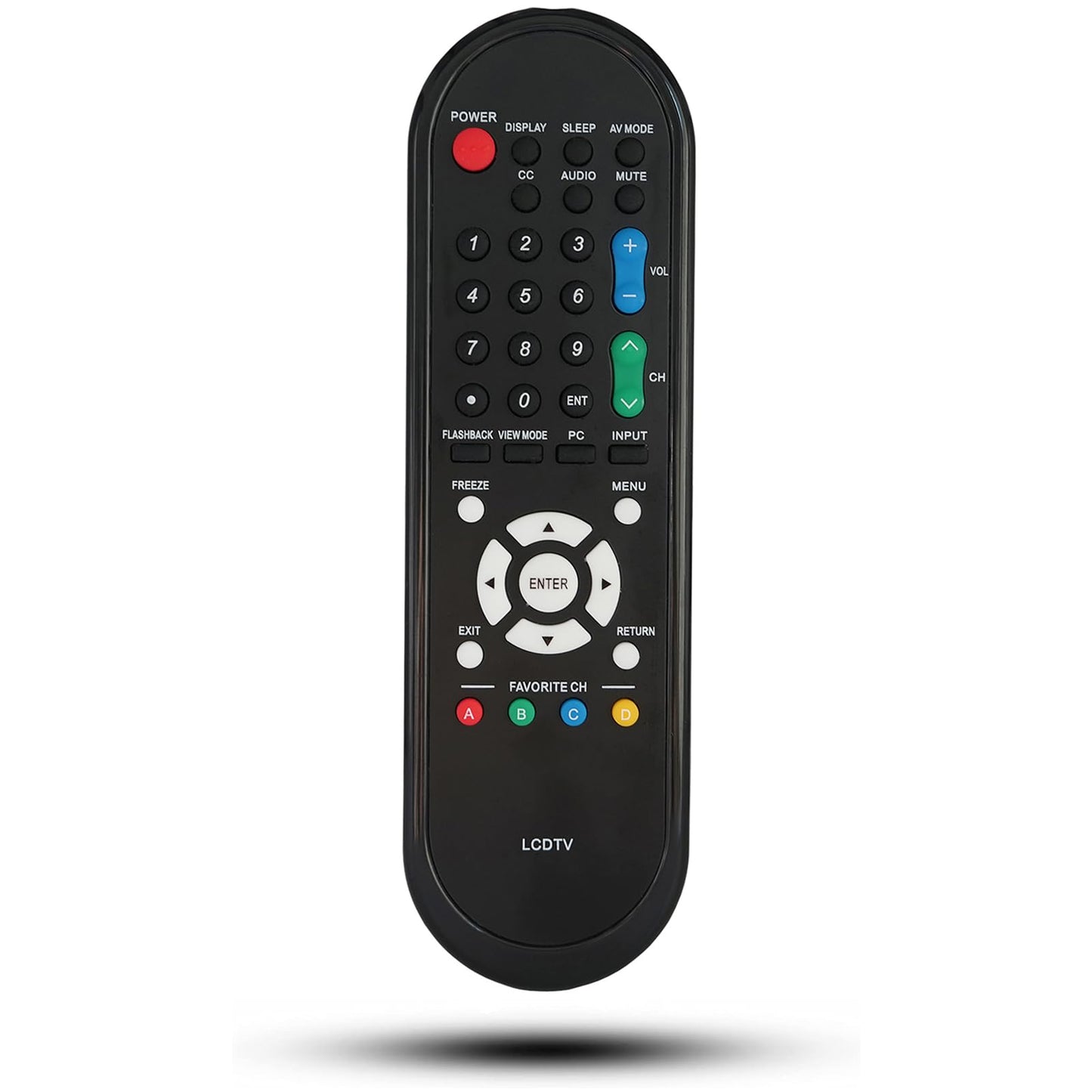 Replacement Remote Control Compatible for Sharp LC-32AV22U LC-32SH12U LC-37SH12U GA566WJSA LC-15AV7U LC-15SH7U LC-20AV7U LC-20SH7U 076B0MQ051 LCD