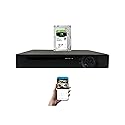 Evertech 16 Channel H.265 High-Definition DVR 2TB HDD Hybrid TVI AHD CVI Analog Home Office CCTV Security Digital Video Recorder