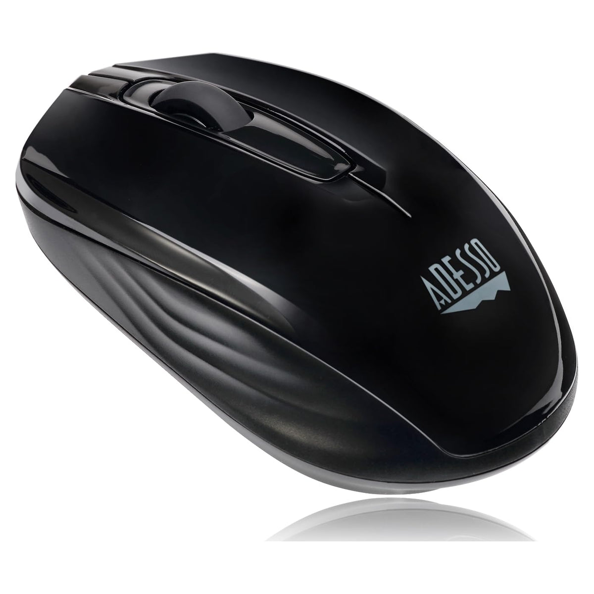 Adesso iMouse S50 Wireless Mini Mouse, 24GHz, Black