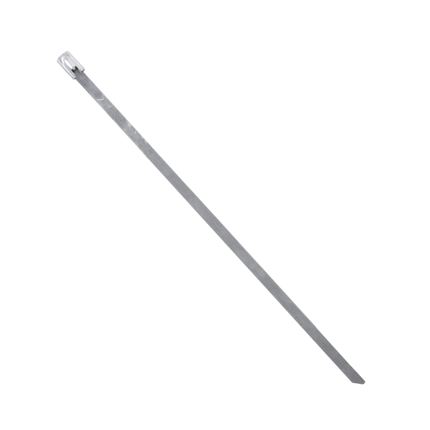 Calterm 73355 Stainless Steel Cable Tie, 11 Inch., 100 lb. Tensile Strength, Wire / Cord Management Industrial and Household Use, Metal Zip Tie, 10