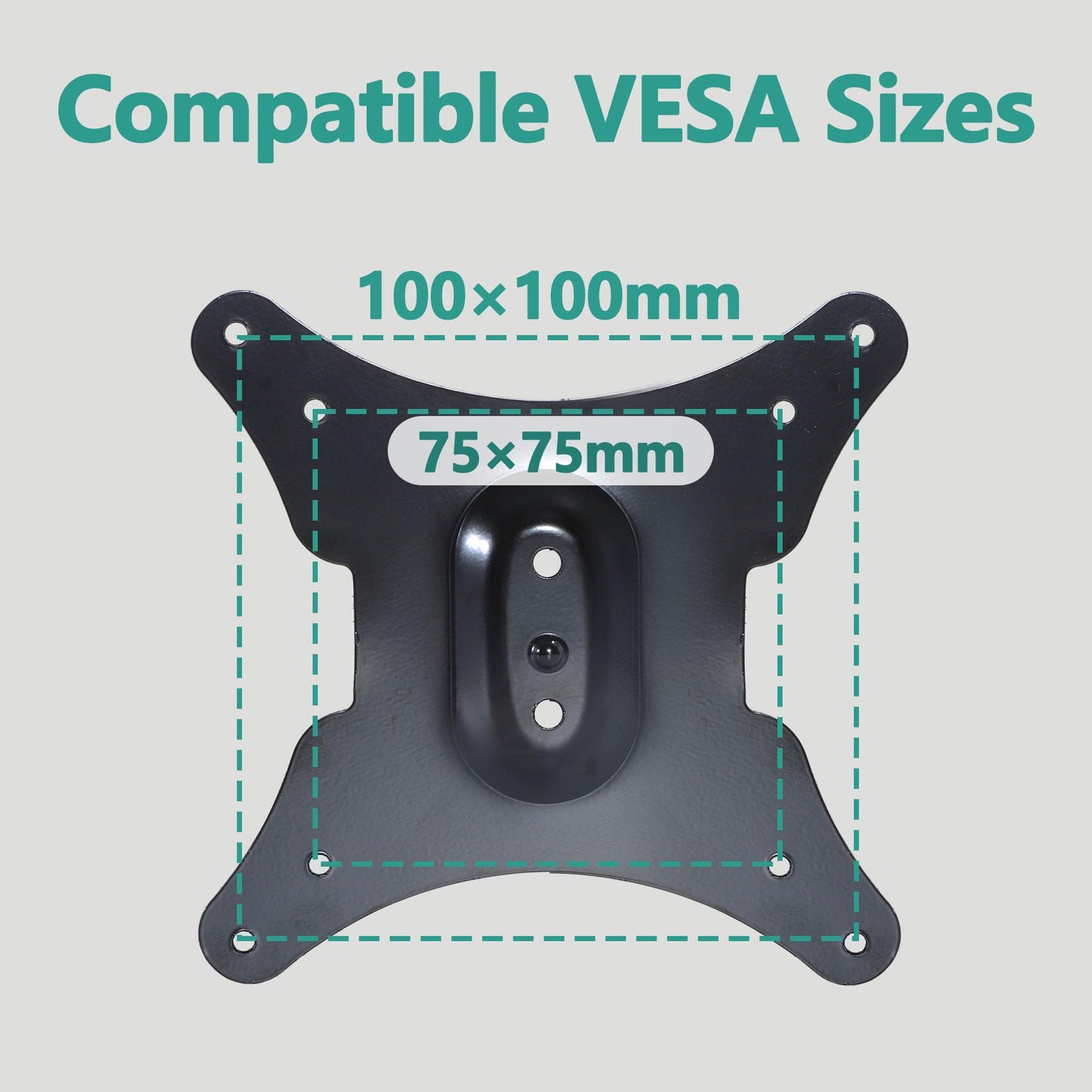 Tjfujie MAG341CQ VESA Mount Adapter Compatible with MSI Optix MAG341CQ, AG32C, AG32CQ, G24C, G27C, G27C2 Monitors.