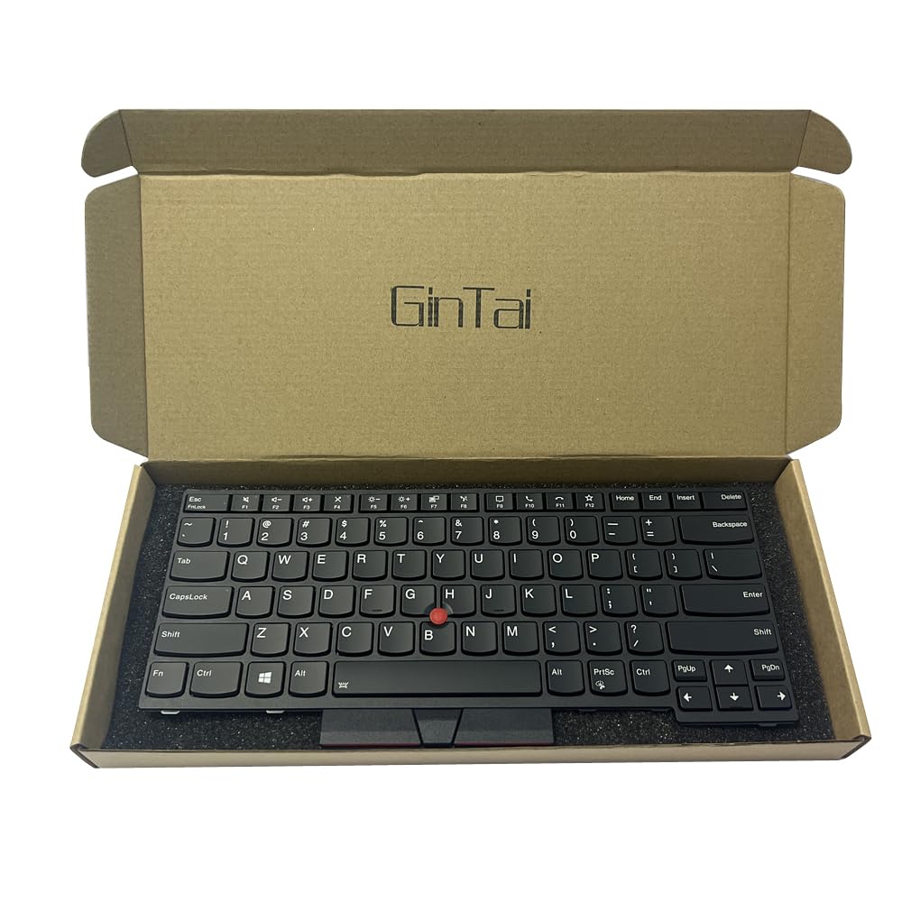 GinTai Laptops US Computer Keyboards with Backlit for Lenovo ThinkPad T14 Gen1/ T14 Gen2 /P14S Gen1 /P14s Gen2 /P43s 20RH, 20RJ SN20V43688 5N20V43760