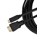 BRENDAZ 4K Micro HDMI to HDMI Cable, 18Gbps Compatible with FUJIFILM X-T5, X-T30 II, X-S20 Mirrorless Camera. (6-Feet)