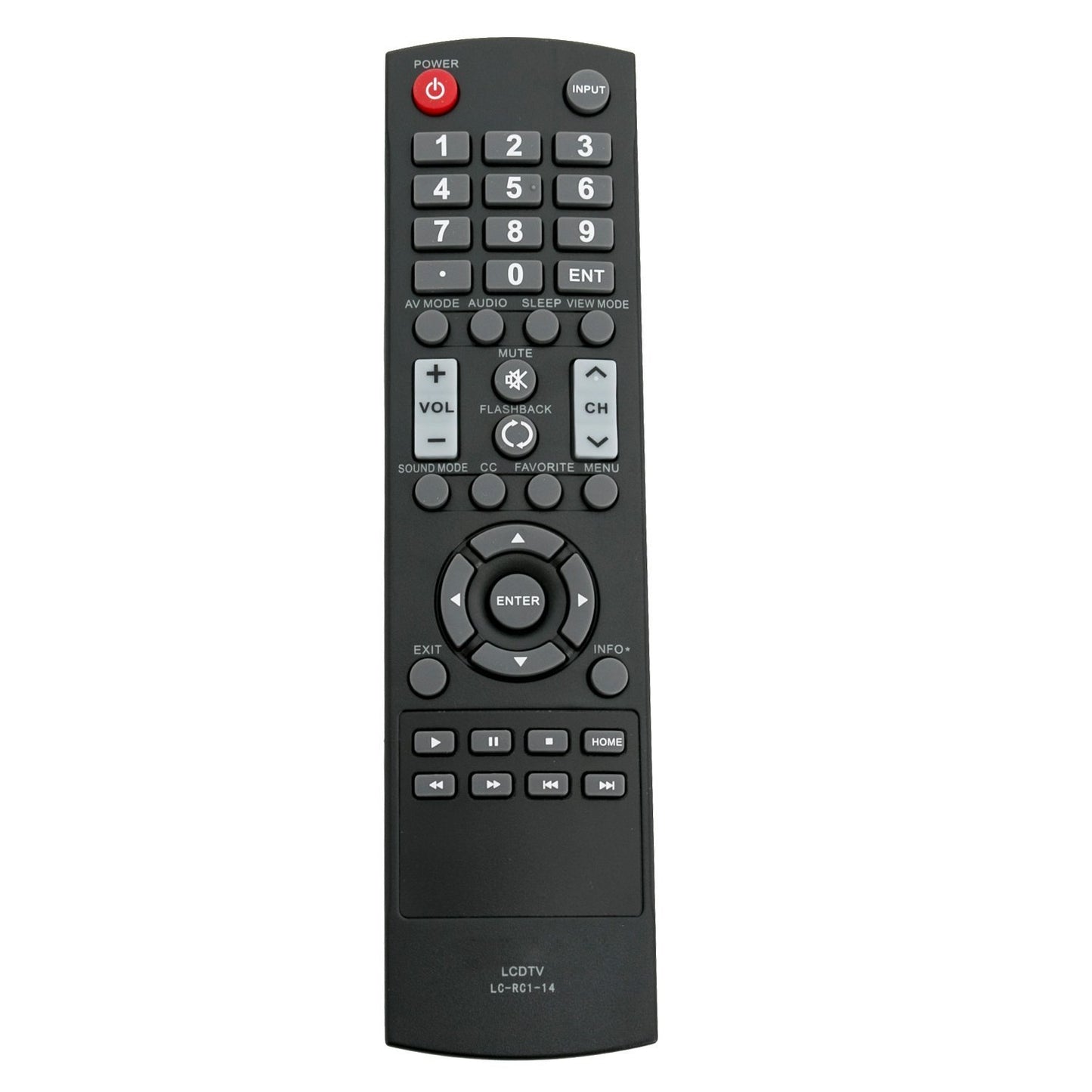 New LC-RC1-14 Remote Control for Sharp TV LC-32LB150U LC-42LB261U LC-50LB261U LC-32LB261U LC-42LB150U LC-50LB150U LC32LB150U LC42LB261U LC32LB261U