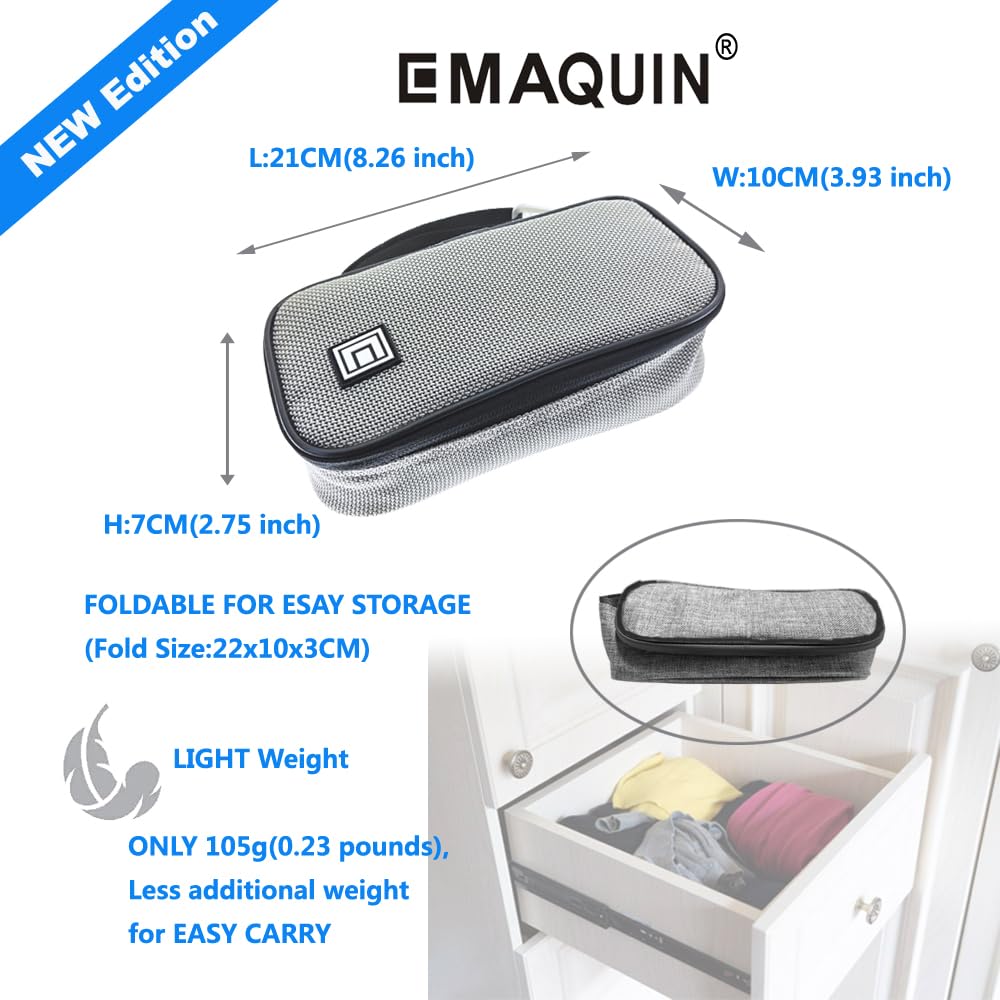EMAQUIN Travel and Storage Carrying Case Bag for Bose Soundlink Flex Speaker(Compatible with Both 1st and 2nd Gen,Enjoy Music Without Taking the