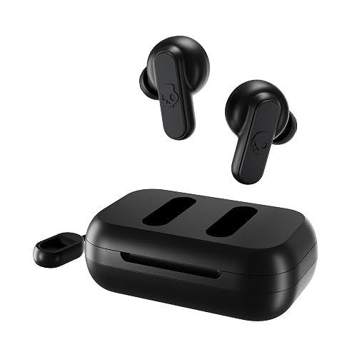 Skullcandy Dime 2 Wireless Earbuds, Bluetooth Headphones, Noise Isolating Fit, Up to 12 Hours Battery, Microphone for iPhone Android, Easy Carry