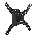 Mount-It! TV Wall Mount for Small to Mid Size TVs, Fits 32 to 50 Inch Screens, 75 100 200 mm VESA Compatible, Low-Profile Slim Design with Tilting