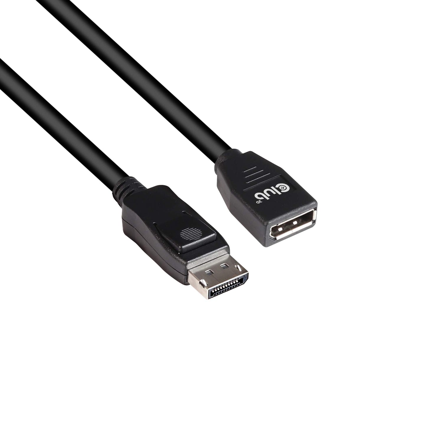 Club 3D CAC-1022 DisplayPort 1.4 HBR3 8K60Hz or 4K144Hz Extension Cable M/F 2m /6.56 ft
