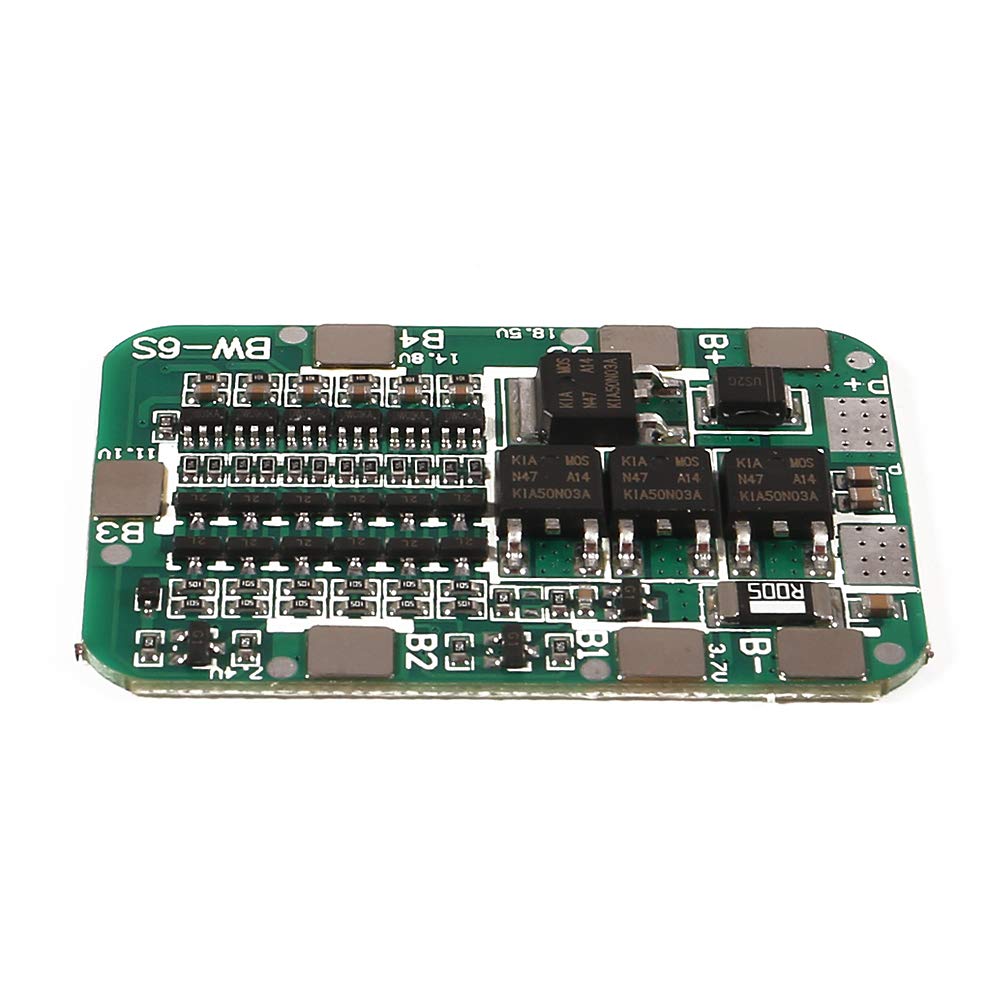 ACEIRMC 6S 15A 24V Battery Protection Board for Li-ion Lithium 18650 Battery BMS Packs PCB Protection Board Integrated Circuits (4pcs)