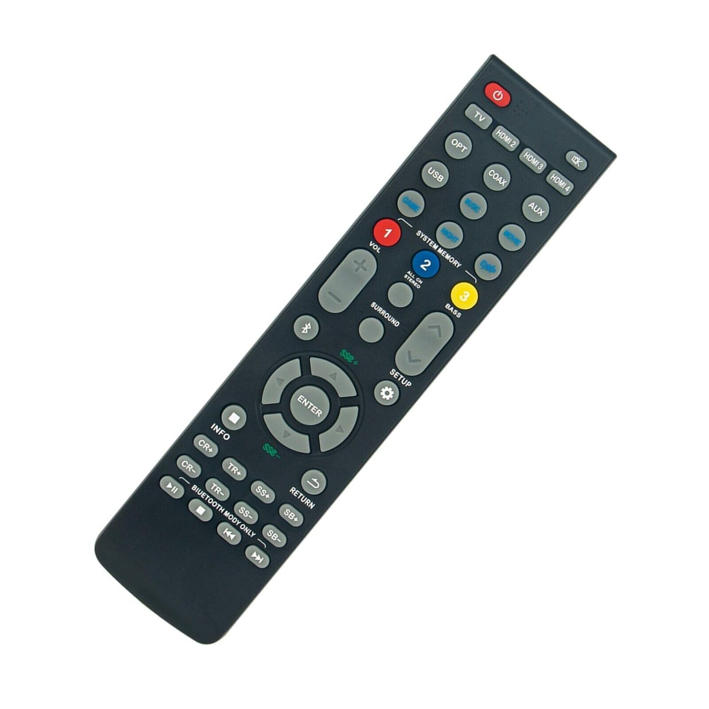 New Replaced Remote Control Compatible with Nakamichi Works with DTSX SSE and eARC soundbars