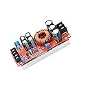 KOOBOOK 1Pcs 1200W 20A DC Car Step-up Power Supply Module Boost Converter Adjustable 10-60V to 12-83V