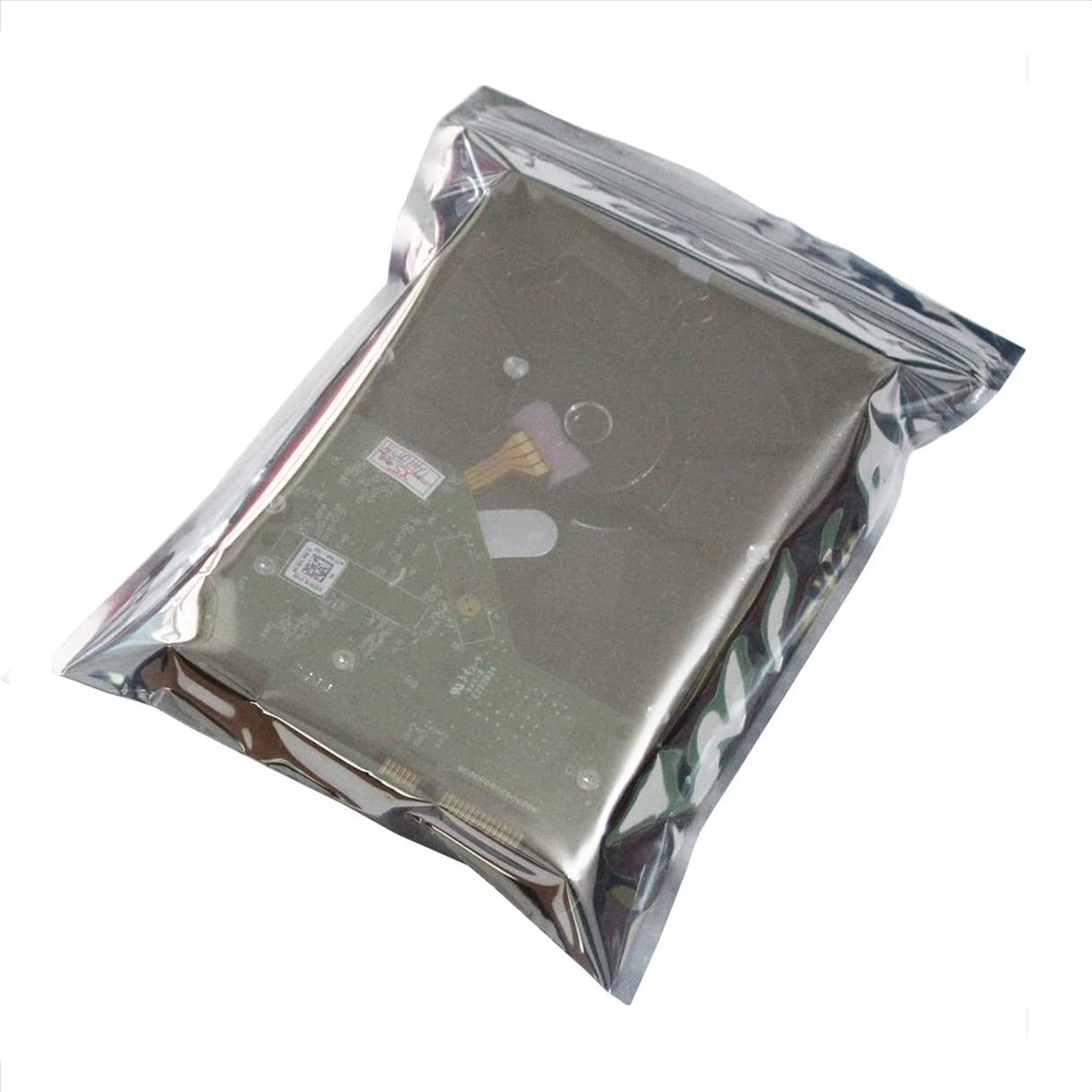 Antistatic Bags ESD Shielding Bag with Anti-Static Labels for Hard Drive SSD HDD Motherboard Video Card RAM Electronic Devices (30pc 3 Sizes ziplock)