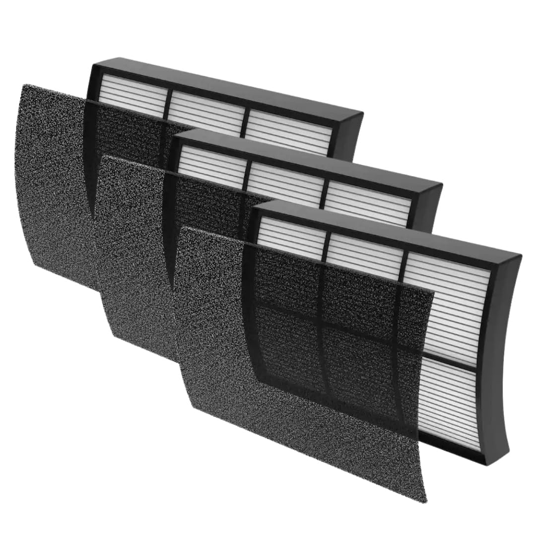 Pure Enrichment PureZone Rectangular HEPA Air Purifier - for Home and Office - Quiet - Compatible with Pur Filters and Replacement - Puro Style