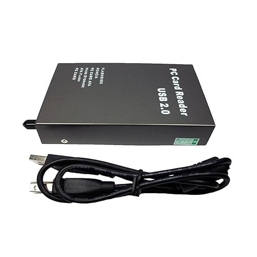 SPENFiLY USB 2.0 PCMCIA Card Reader - PC?Card ATA & ATA Flash Mass Storage Support USB PCMCIA Reader