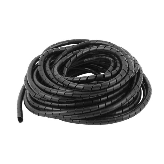 Spiral Cable Wrap - 1/4" Spiral Wire Wrap Cord Covers Bundle Sleeve Hose for Computer Electrical Wire Organizer (Dia 1/4inch-45Ft)