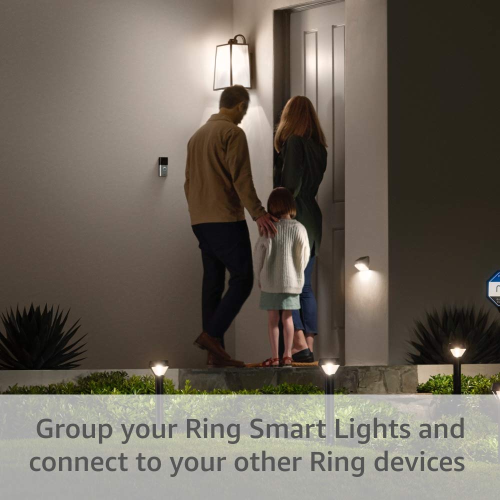 Ring A19 Smart LED Bulb - Energy-efficient with 800 lumens of white light, works with Amazon Sidewalk, White
