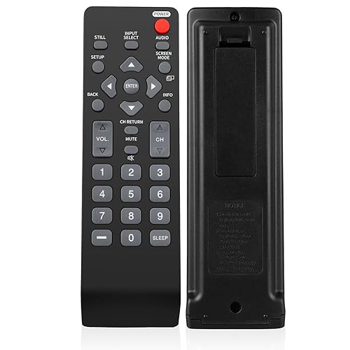 NH000UD Replace Remote Control for Emerson TV Remote Replace and for Sylvania TV Universal Remote LC320SLX LC195SLX