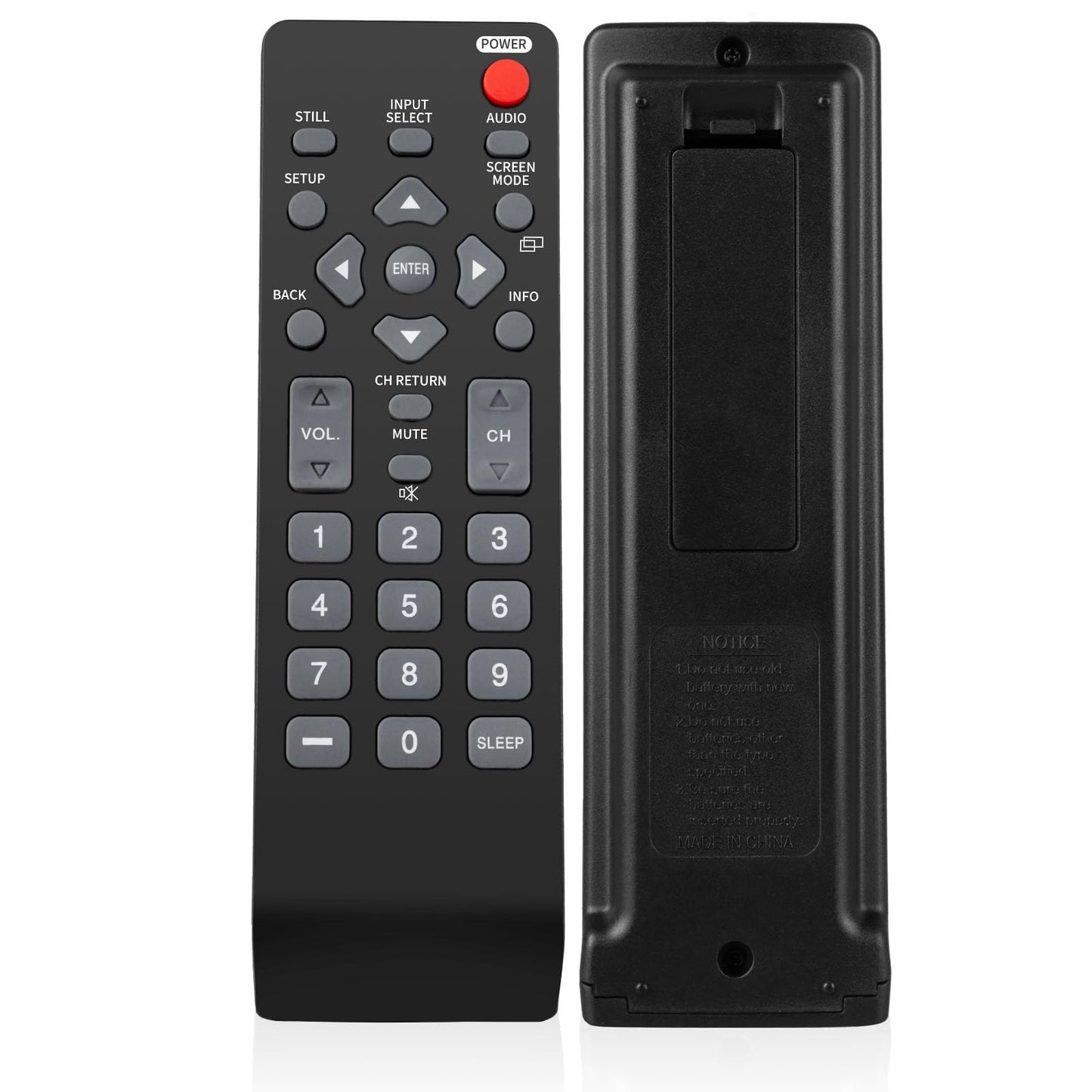 NH000UD Replace Remote Control for Emerson TV Remote Replace and for Sylvania TV Universal Remote LC320SLX LC195SLX