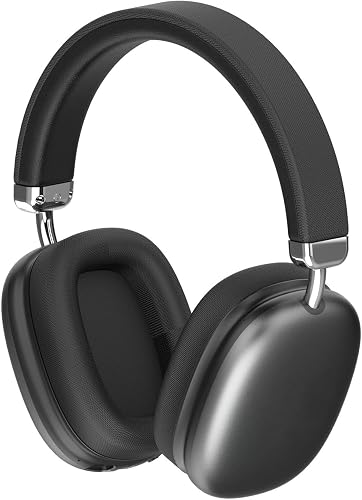 Wireless Over Ear Headphones, Noise Canceling Bluetooth 5.3 Head-Phones with Microphones,Hi-Res Audio,24H Playtime,HiFi Audio Adjustable Heads