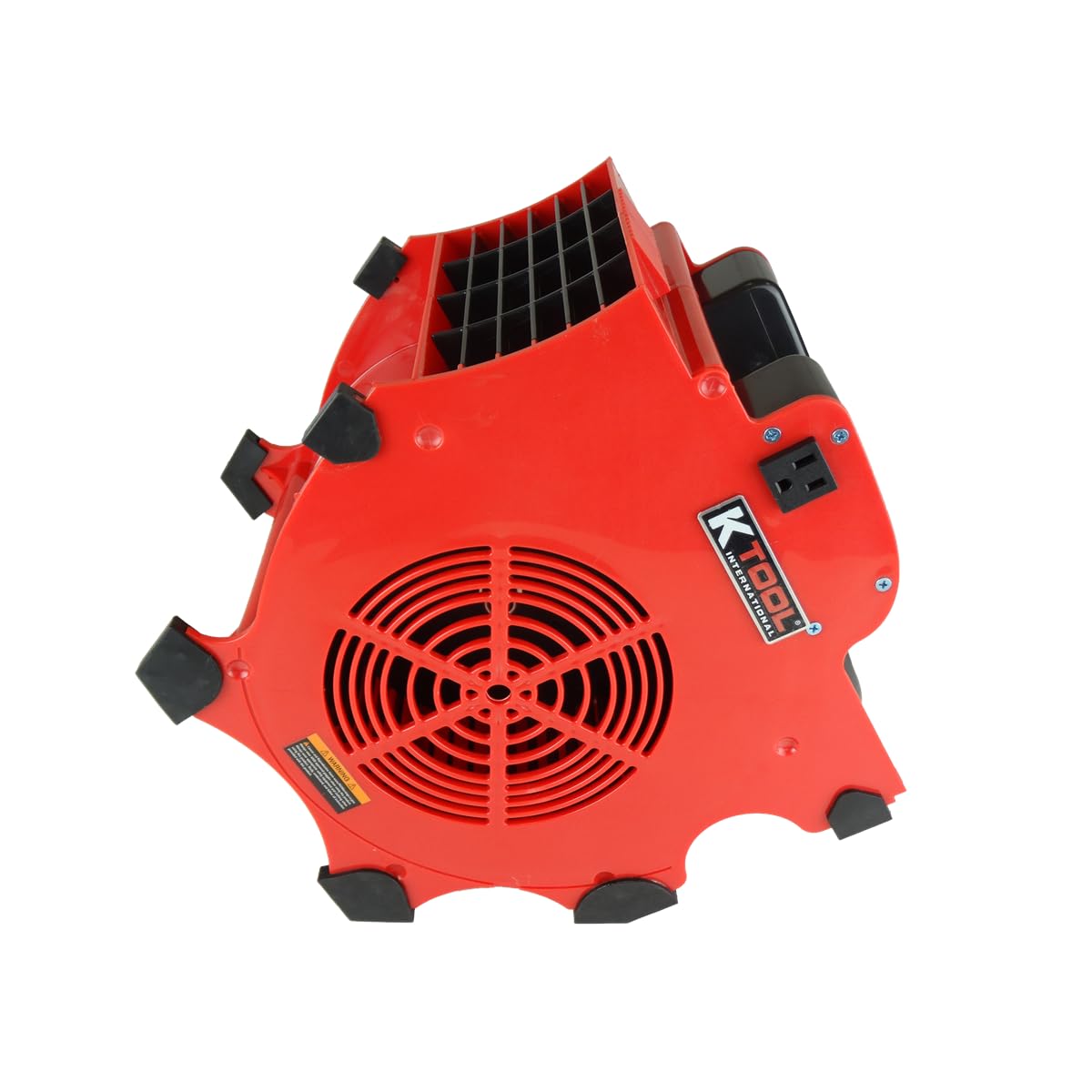 K Tool International 77700 Big Chill Workforce Blower Floor Fan, 1200 CFM, 3 Speed Motor, Overload Protection, Impact Resistant ABS, 300 Watt