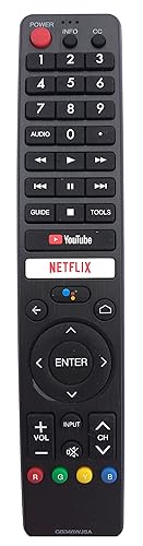 Gorilla babo Universal Remote Compatible for Sharp GB346WJSA 4T-C70BK2UD 4TC70BK2UD with Google Assistant TV Remote Control