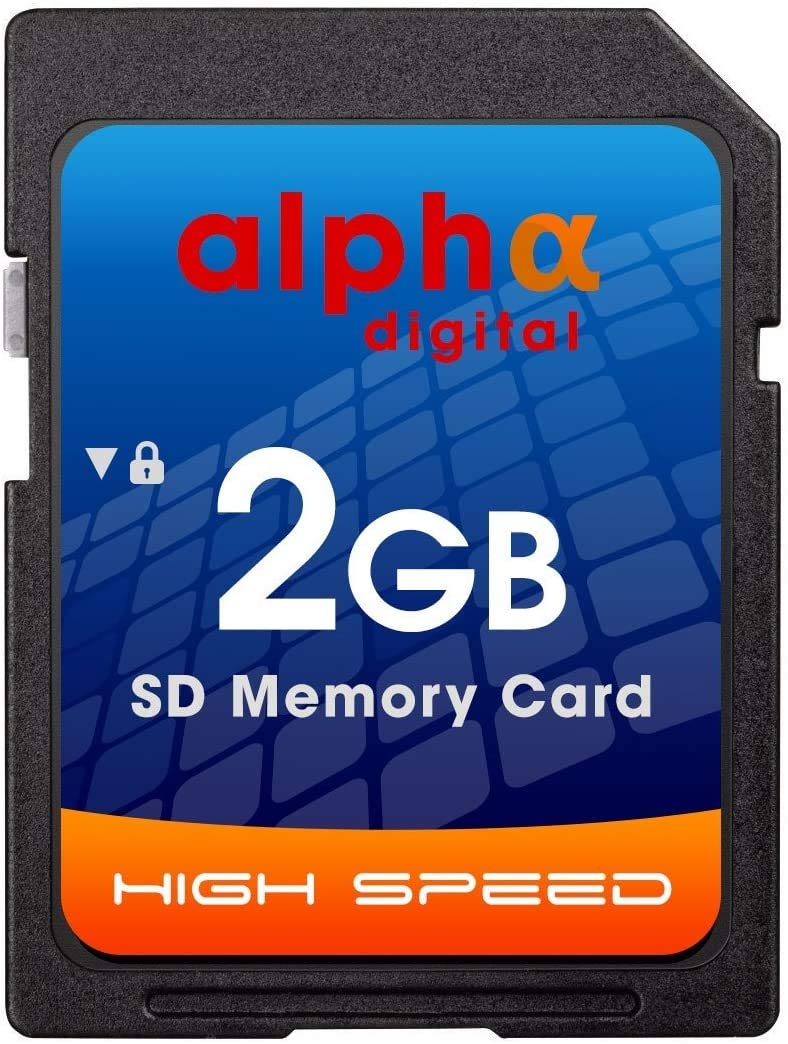 D50 D40 D40X D3300 Digital Camera Memory Card 2X 2GB Secure Digital (SD) Memory Card (1 Twin Pack)