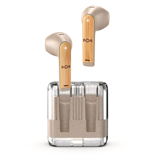 House of Marley Zion True Wireless Earbuds, 16-Hr Total Playtime, Quick Charge, Eco-Friendly Design with Recycled Plastics & Sustainable…