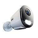 Night Owl Wired IP 4MP Deterrence Camera with 2-Way Audio - White