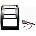 Aftermarket Double Din Radio Stereo Car Install Dash Kit Compatible with Jeep Wrangler 2003-2006