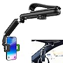 Sun Visor Car Phone Holder,1080 Multifunctional Sun Visor 360° Rotating Cell Phone Holder,Retractable Sunvisor Phone Holder for Car,Foldable Sunvisor