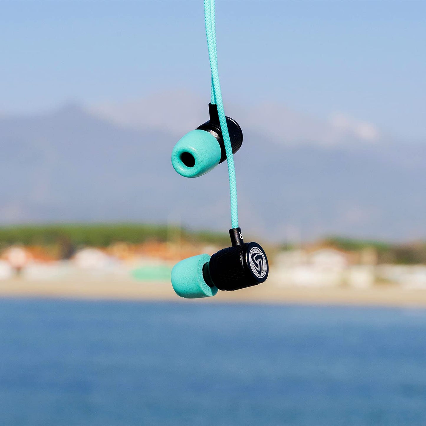 LUDOS Ultra Wired Earbuds in-Ear Headphones, 5 Years Warranty, Earphones with Mic, Noise Isolating Ear Buds, Memory Foam for iPhone, Samsung, School