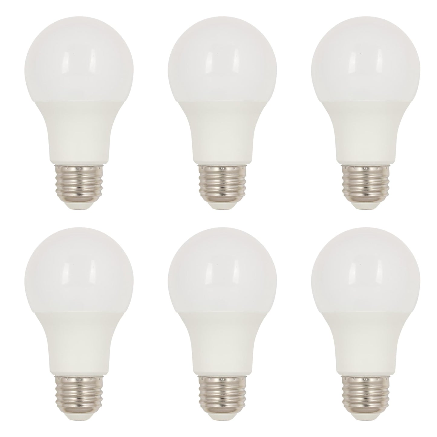 Westinghouse 5290020 5 Watt (40 Watt Equivalent) A19 Soft White LED Light Bulb, Medium Base, 6 Pack