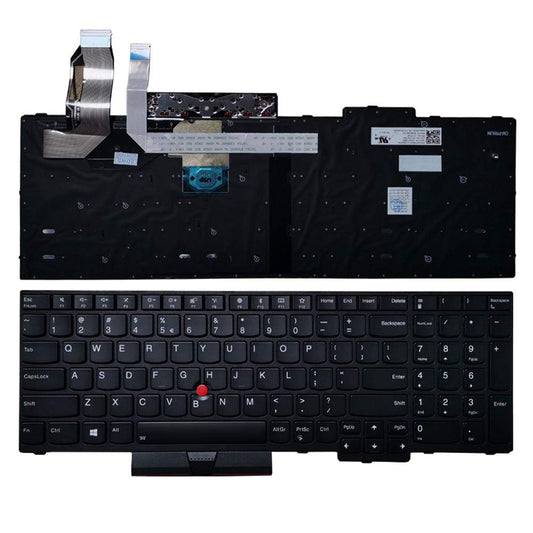 New Laptop Replacement Keyboard Fit Lenovo ThinkPad E580 E585 NO.01YP560 US Layout No Backlight