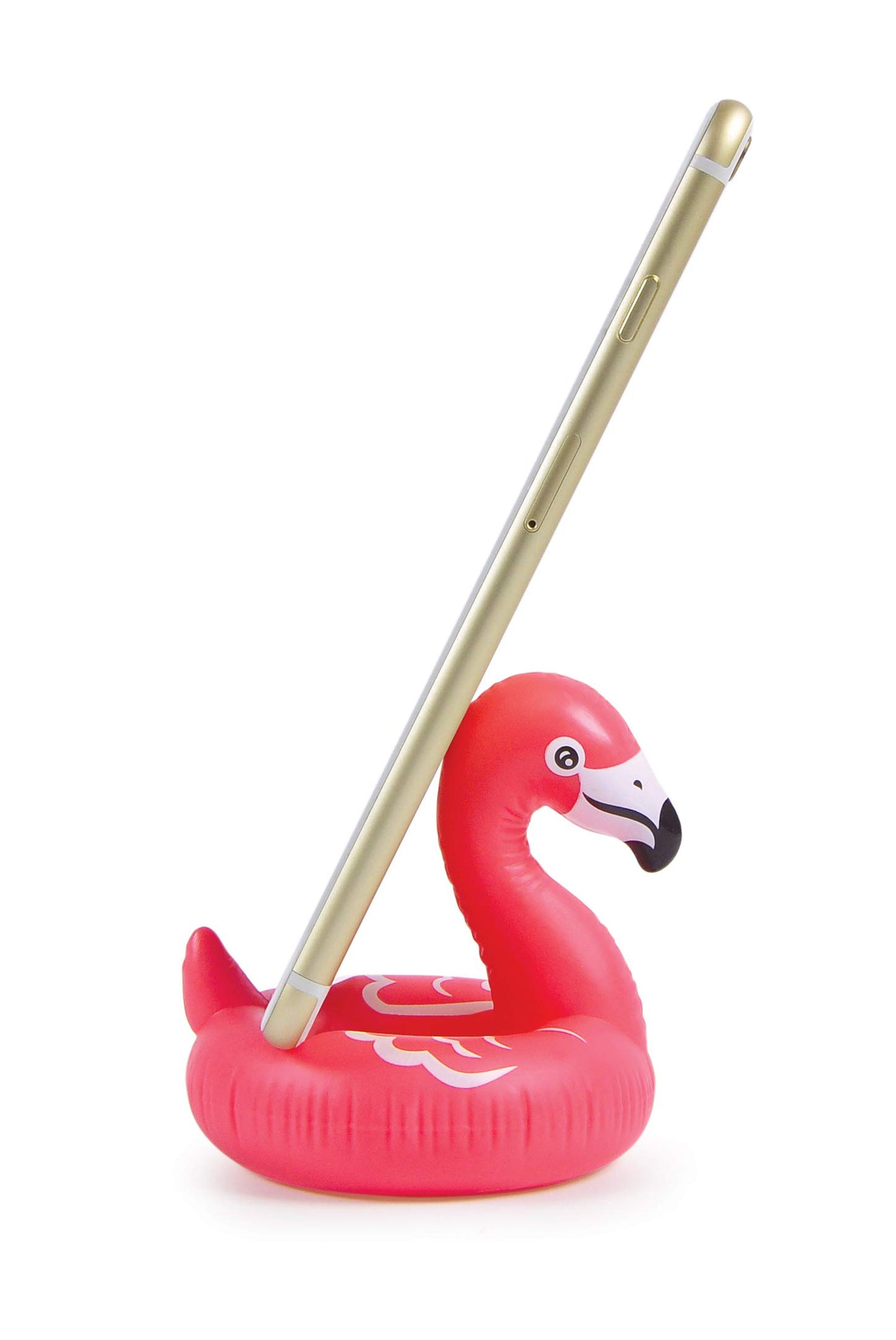 Genuine Fred FLOAT ON, Flamingo Phone Stand - Smartphone holder for desk - Cute home & office accessories - Compatible with Android/iPhone & More