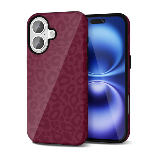 Svanove Cheetah Print Phone Case for iPhone 16 Case Girly, Cute Leopard Case for Women, Luxury Trendy Retro Cool Animal Print Design, Aesthetic