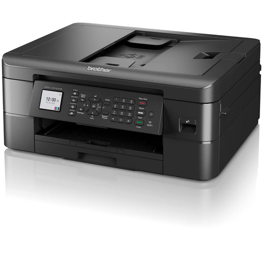 Brother MFC-J1010DW Wireless Color Inkjet All-in-One Printer with Mobile Device and Duplex Printing, Refresh Subscription and Amazon Dash