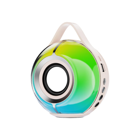 HapIntlNex Mini Bluetooth Speaker,Wireless Portable Speakers,5W High Power, Colorful Light Effects, Surround Sound Effects, Support TWS/TF Card
