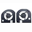 Fleshy Leaf New CPU+GPU Cooling Fan Replacement for DELL Precision 17 7730 M7730 7740 M7740 Series NS85C14-17G25 NS85C15-17G26 MG75090V1-C140-S9A