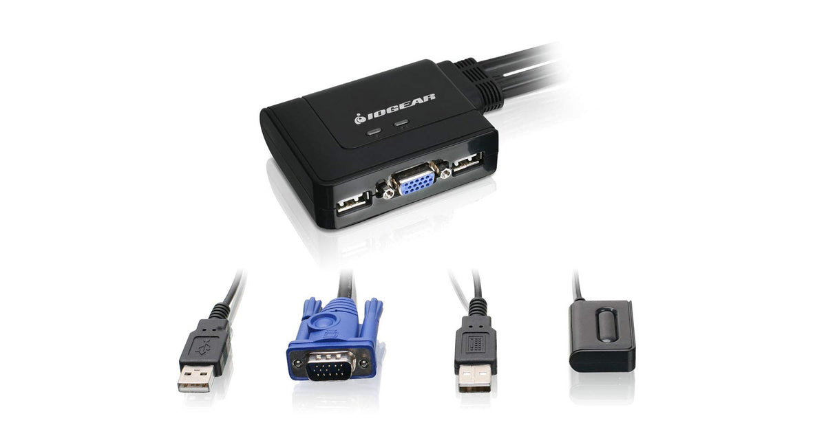 2-PORT USB KVM SWITCH