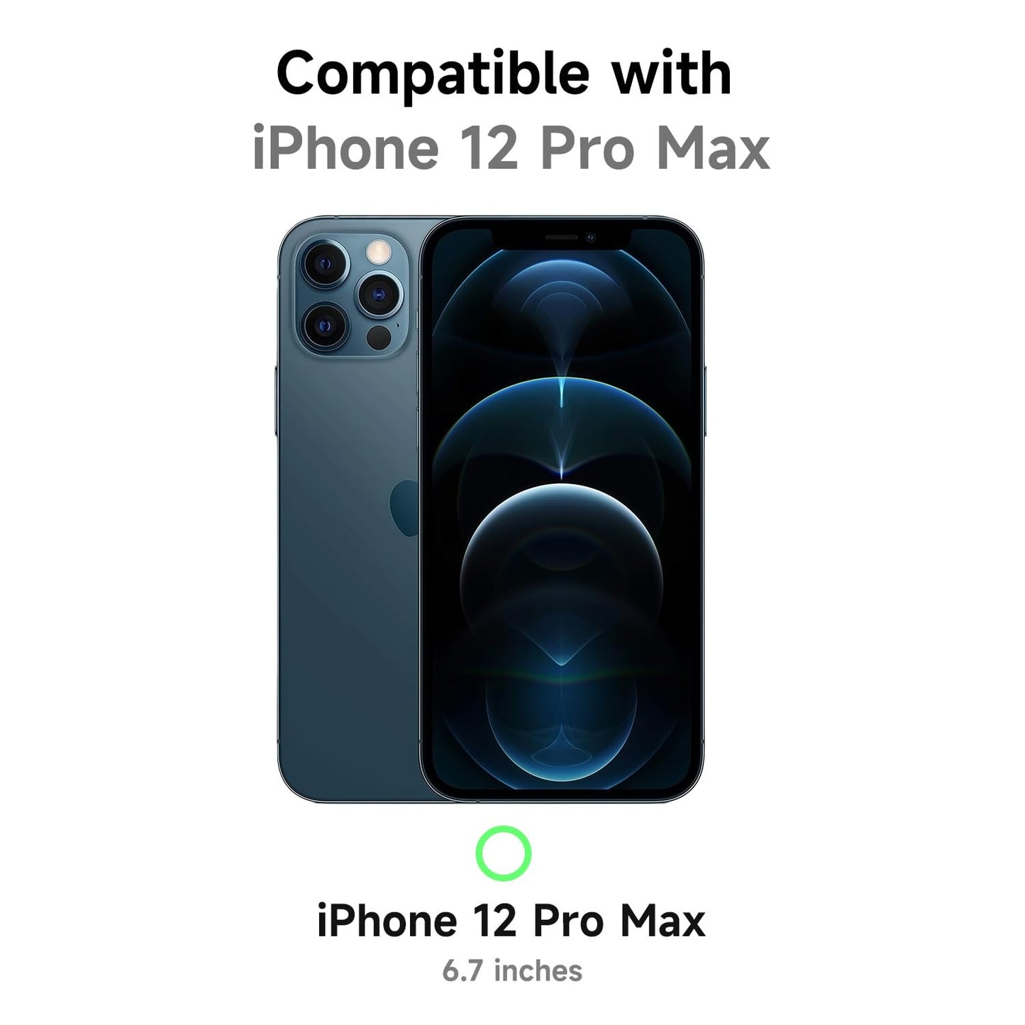 LoeoeL for iPhone 12 Pro Max Case Clear Mag Safe, Ultra Thin Slim Cover Magnetic Compatible with Magsafe Phone Case for Women Men Girl, Cute Soft TPU