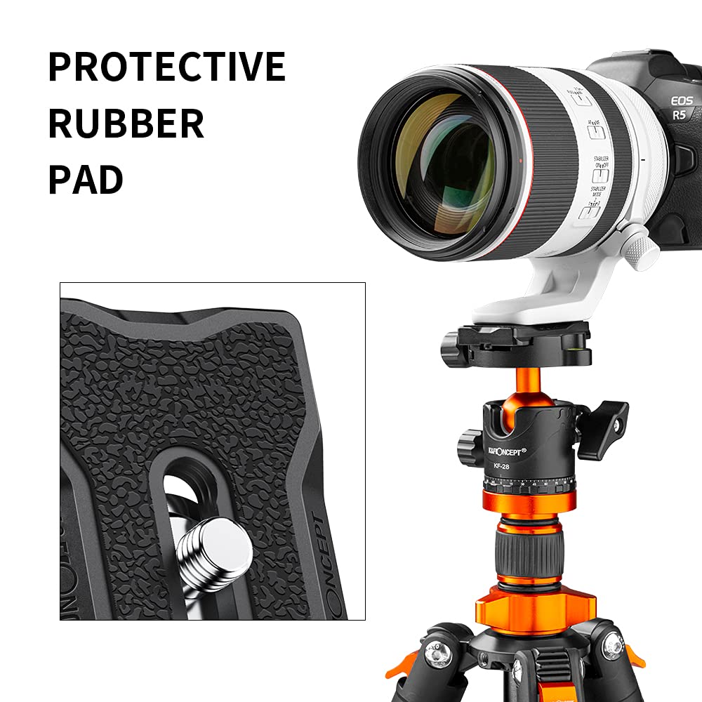 K&F CONCEPT K-28 Camera Tripod Quick Release Mounting Plate