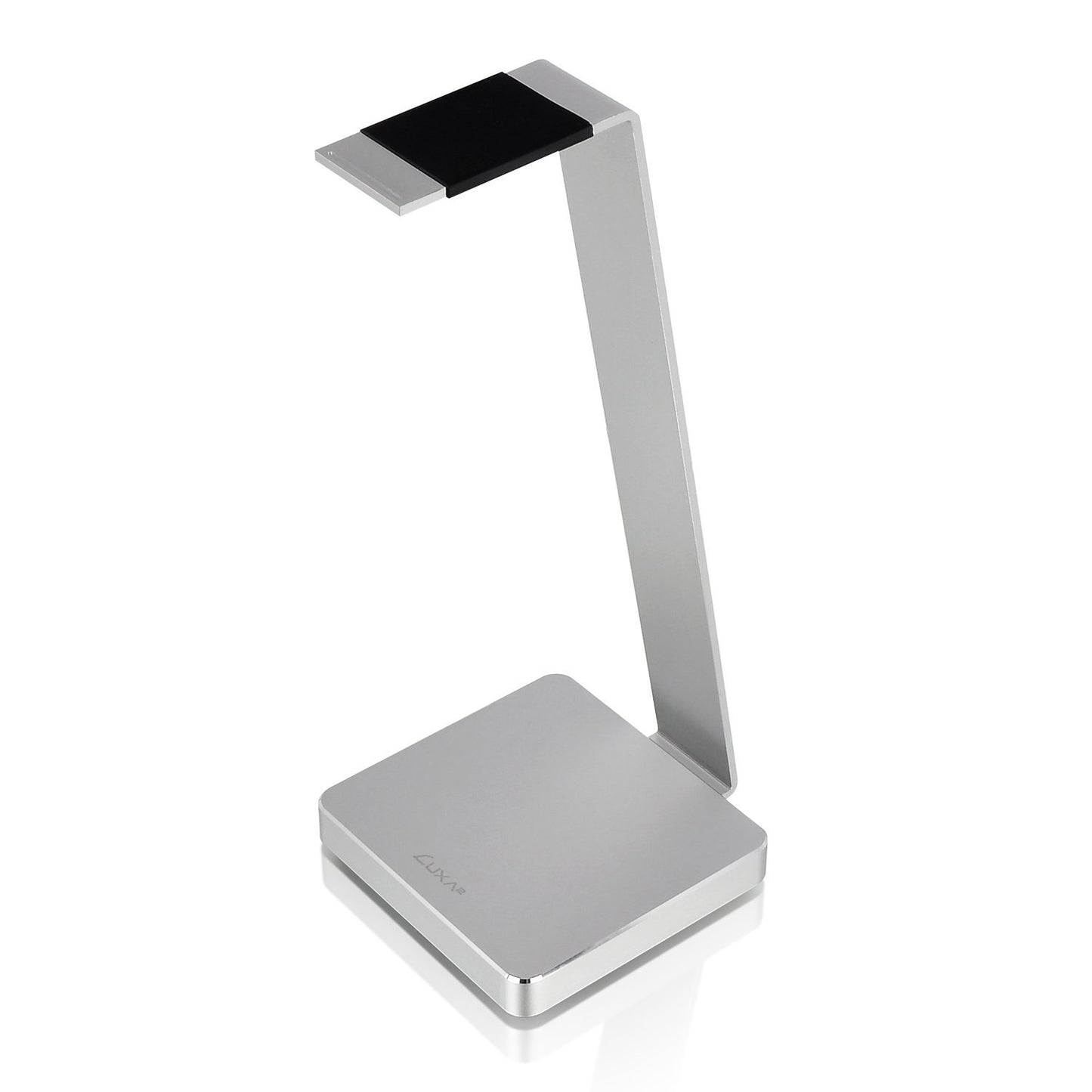 LUXA2 E-One Silver Solid-Metal Aluminum Universal Gaming Headphone Stand/Hanger/Holder for Beats, Senheiser, Sony, Bose, Philips, Audio-Technica…
