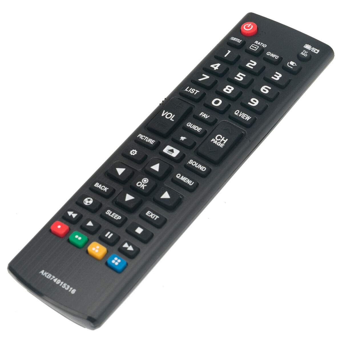New AKB74915316 Replace Remote for LG TV 43LH5700 50LH5730 32LH573B 55LH5750