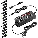 SHNITPWR 60W Universal Power Supply DC 3V 4V 4.5V 5V 6V 7V 7.5V 8V 9V 10V 11V 12V Adjustable Variable Power Adapter 100V-240V AC to DC Converter 1A…