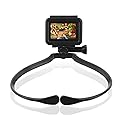 Neck Mount Necklace POV Action Camera Phone Holder Lanyard Strap for GoPro 12 11 10 9 Insta 360 Ace Pro DJI Osmo Action 4 3 AKASO Brave iPhone 15 14