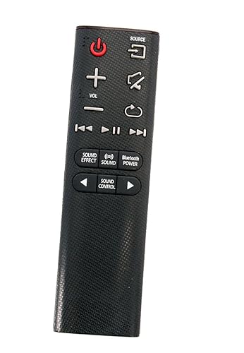 Replaced Remote Control Compatible for Samsung HW-J4000/ZA HWK450 HW-K550/ZA HW-K651 HW-KM37/ZA HWKM45ZA Sound Bar System
