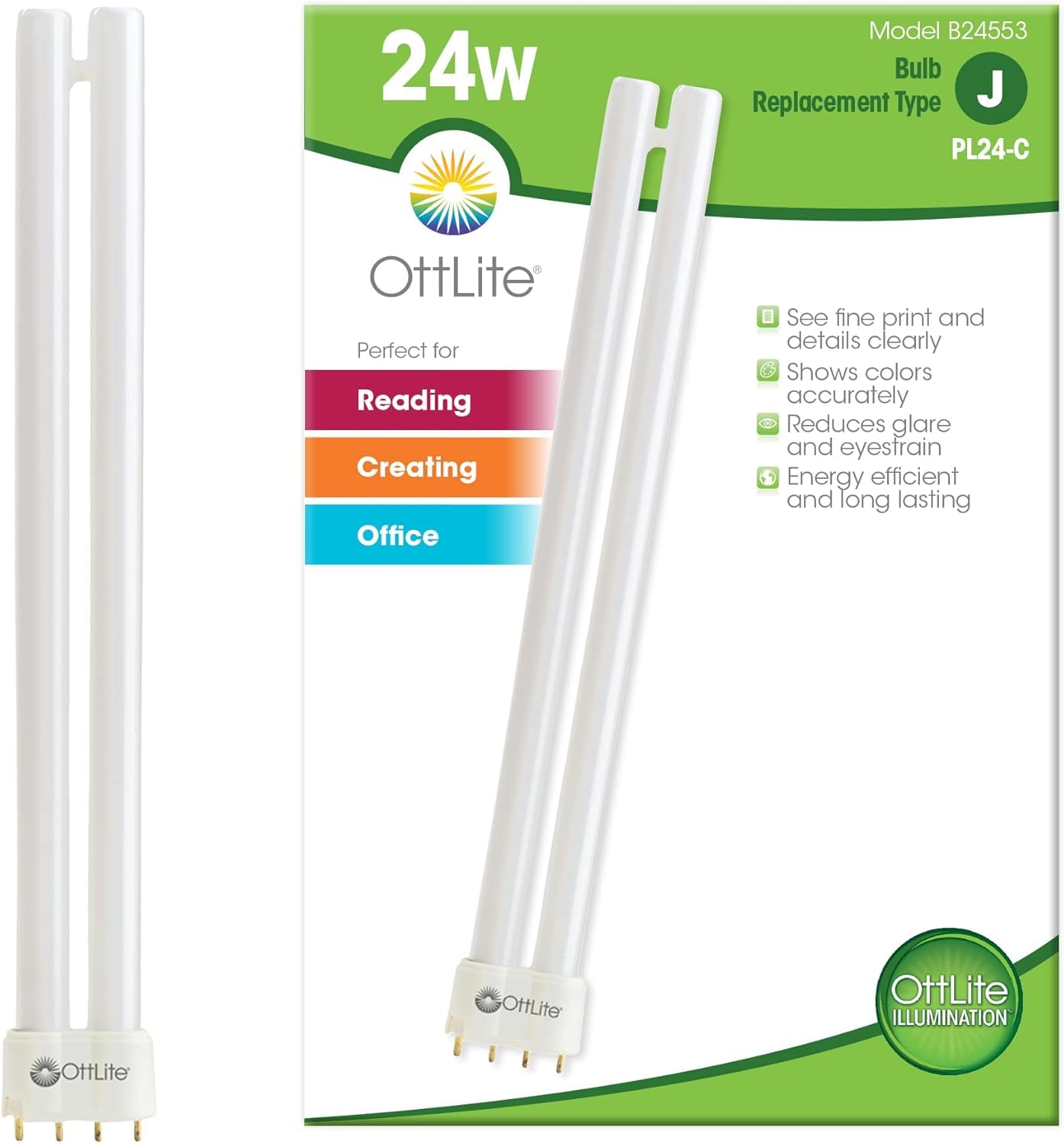 OttLite 24W C Replacement Light Bulb