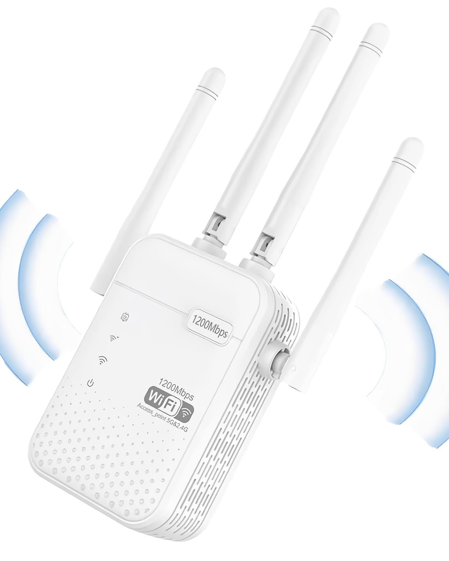 Net Booster, Netboost pro WiFi Extender 2024, Signal Booster Repeater for Home & Outdoor, WiFi Range Extender 1200Mbps(8999sq.ft),WiFi 2.4&5GHz Dual